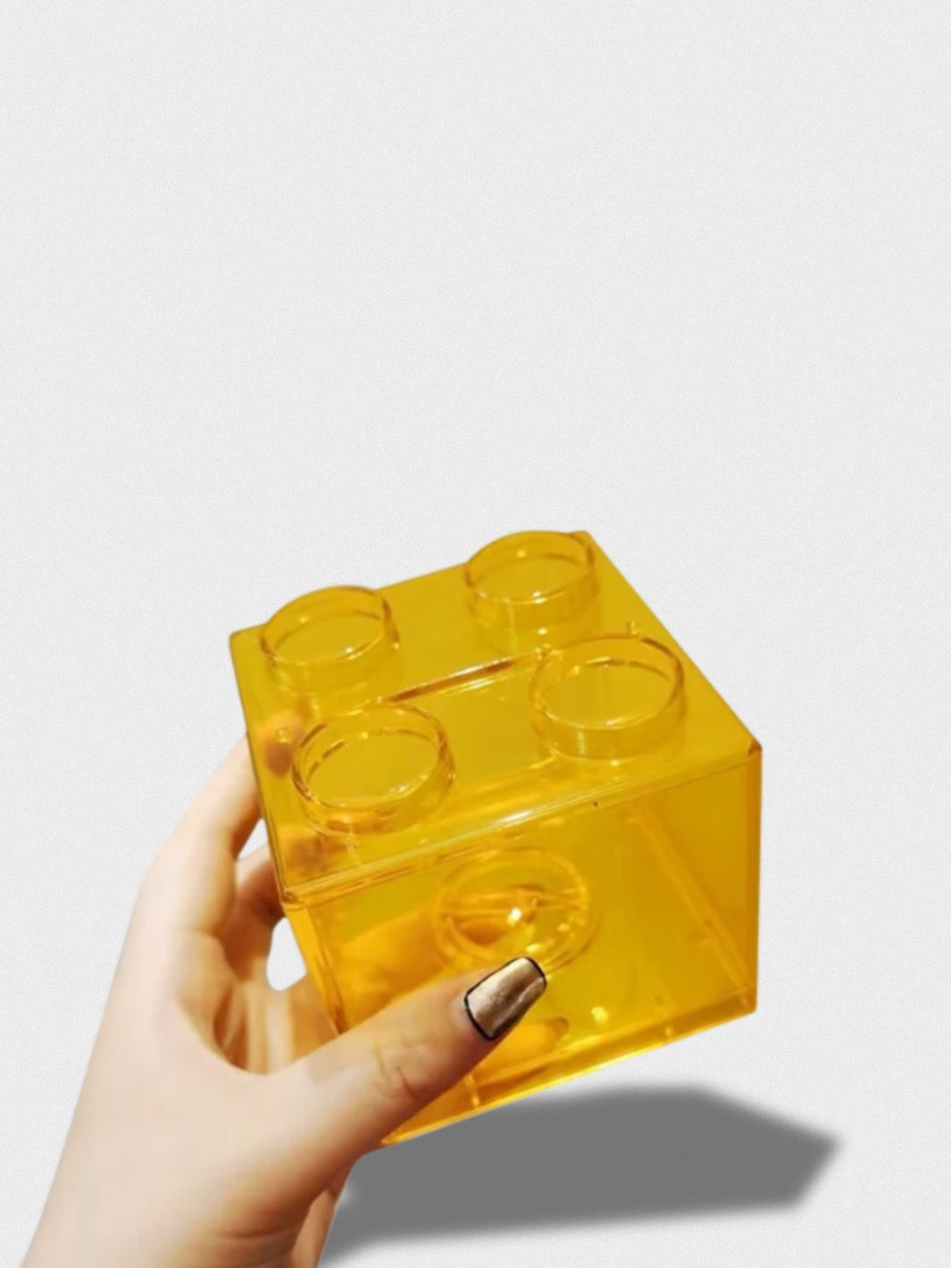 Tirelire Lego Transparent