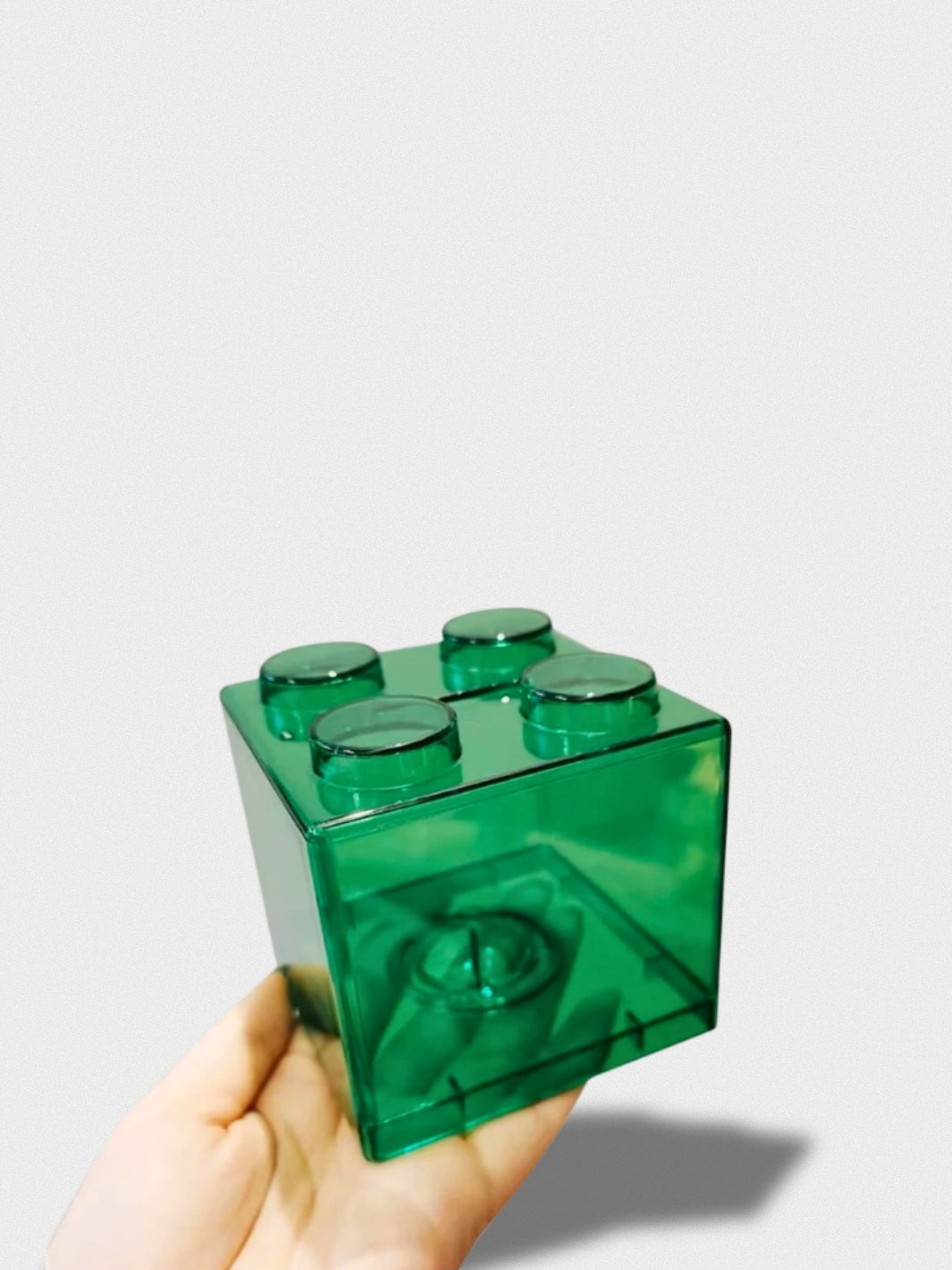 Tirelire Lego Transparent