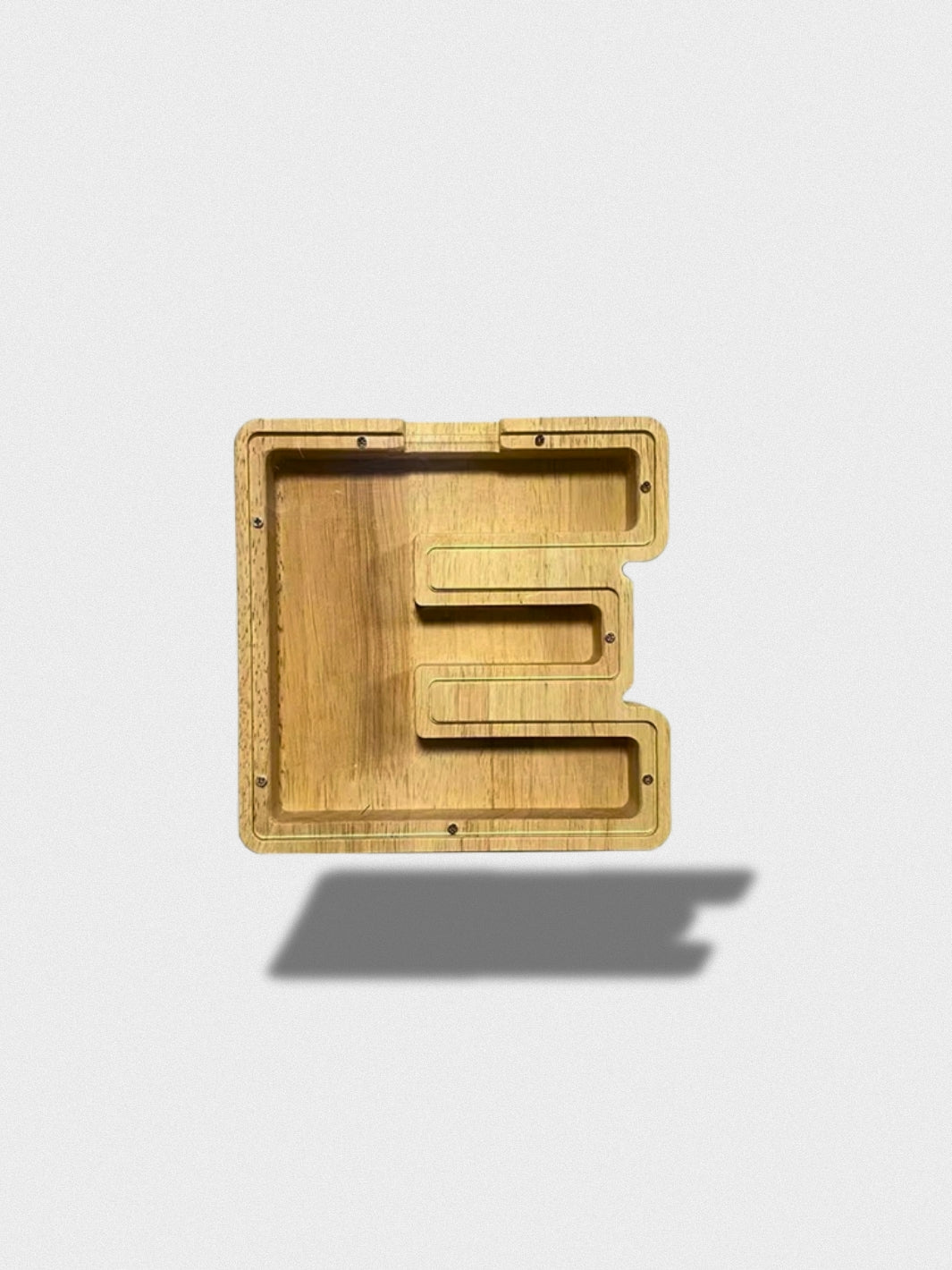 Tirelire Lettre Alphabet En Bois