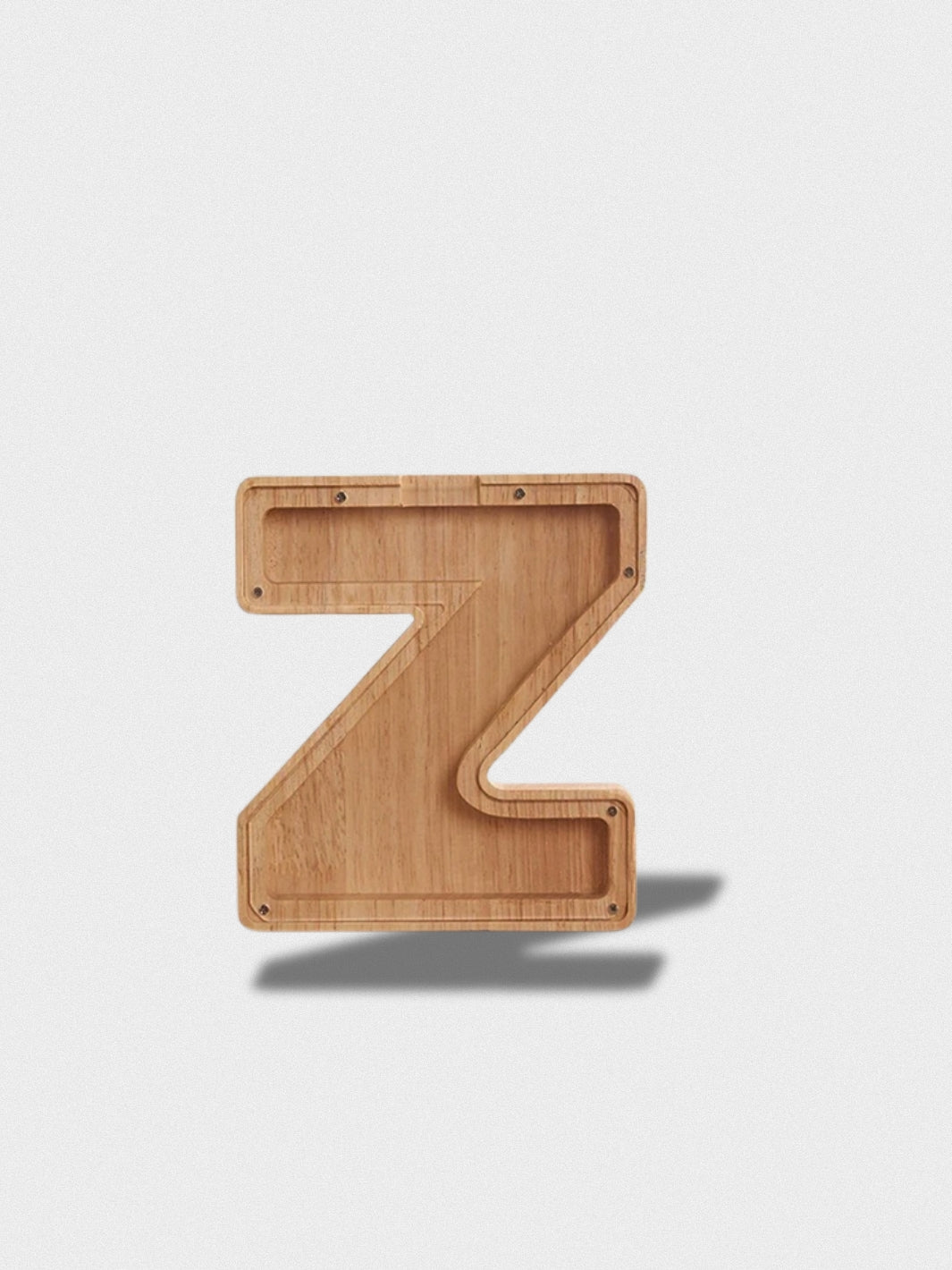 Tirelire Lettre Alphabet En Bois