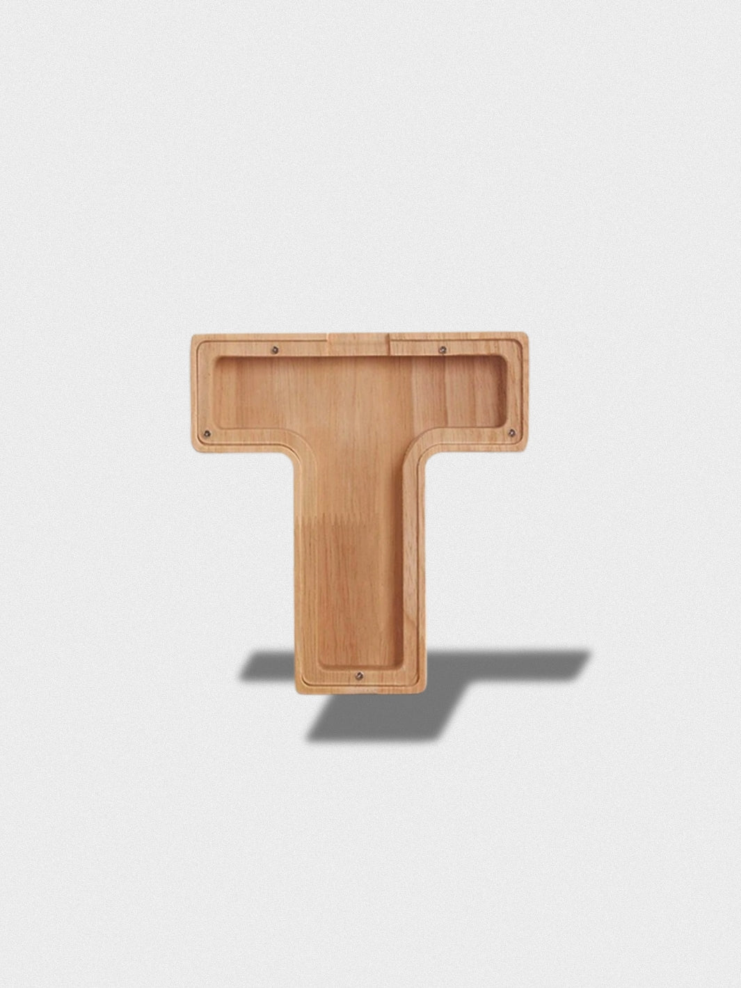 Tirelire Lettre Alphabet En Bois