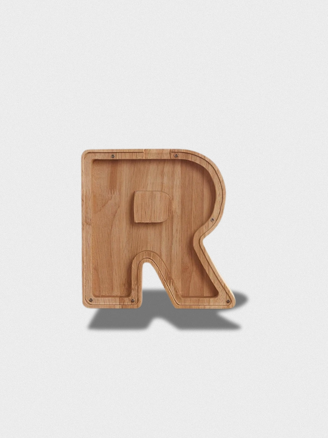 Tirelire Lettre Alphabet En Bois