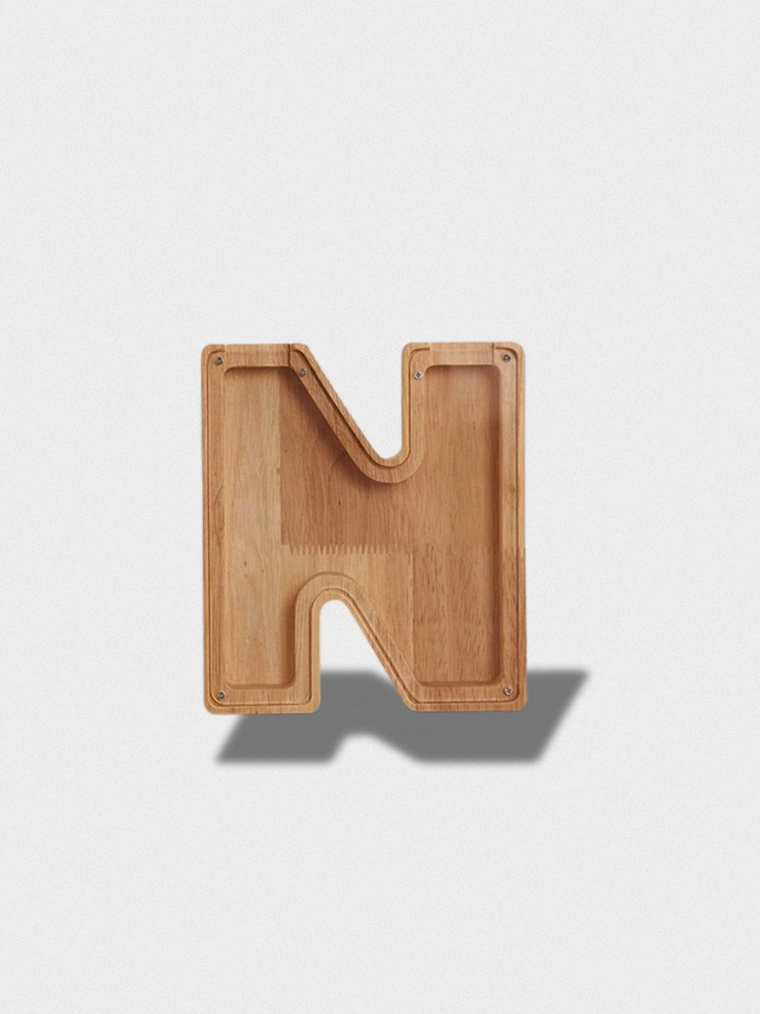 Tirelire Lettre Alphabet En Bois