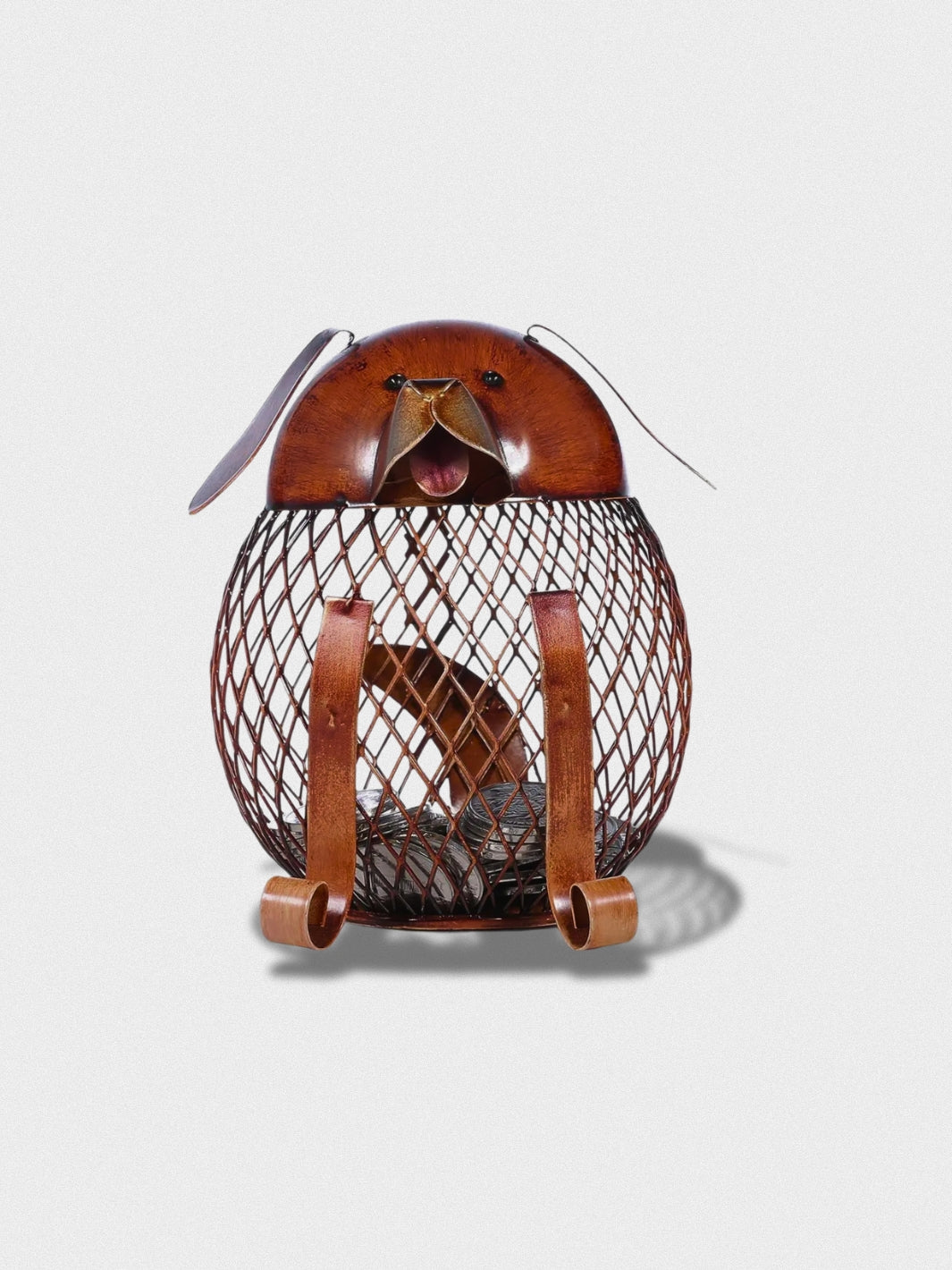 Tirelire Hibou En Metal